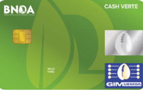 Carte CASH VERTE 